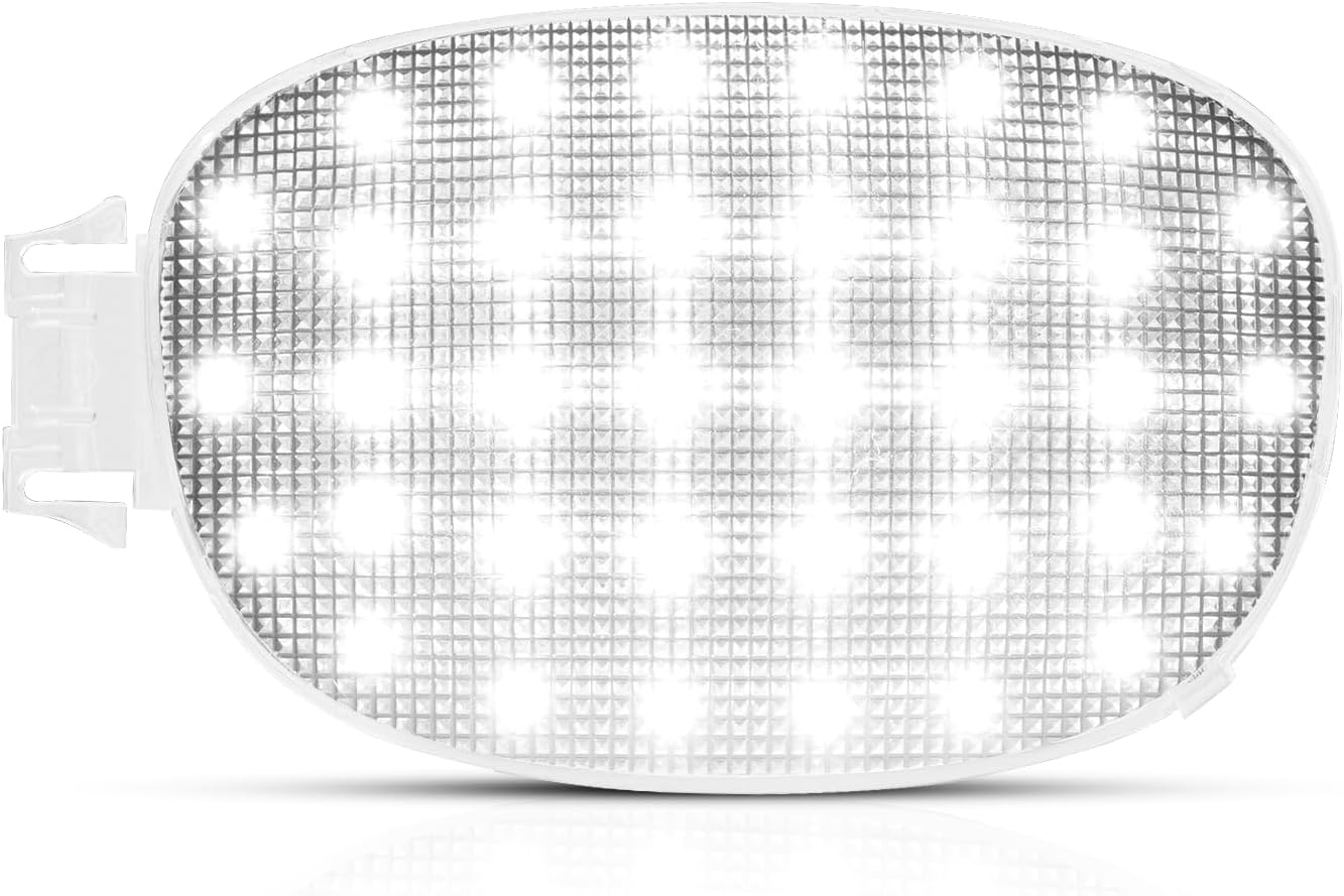 Lente cubierta luz mapa consola aérea LED blanca Dodge Ram