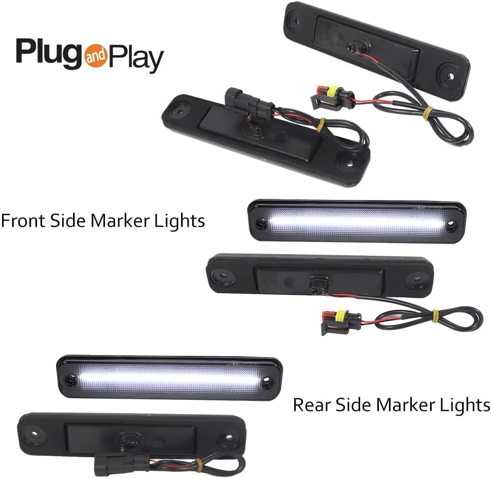 Luces LED blancas guardabarros HH2
