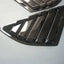 2 Rejillas Ventana Ford Fusion Mondeo 13-21 Negro Brillante