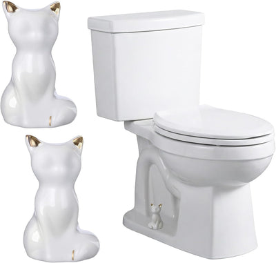 2 Fundas Pernos Inodoro Cerámica Fácil Instalación Blanco