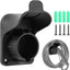 Soporte cargador EV abrazadera chasis conector pared