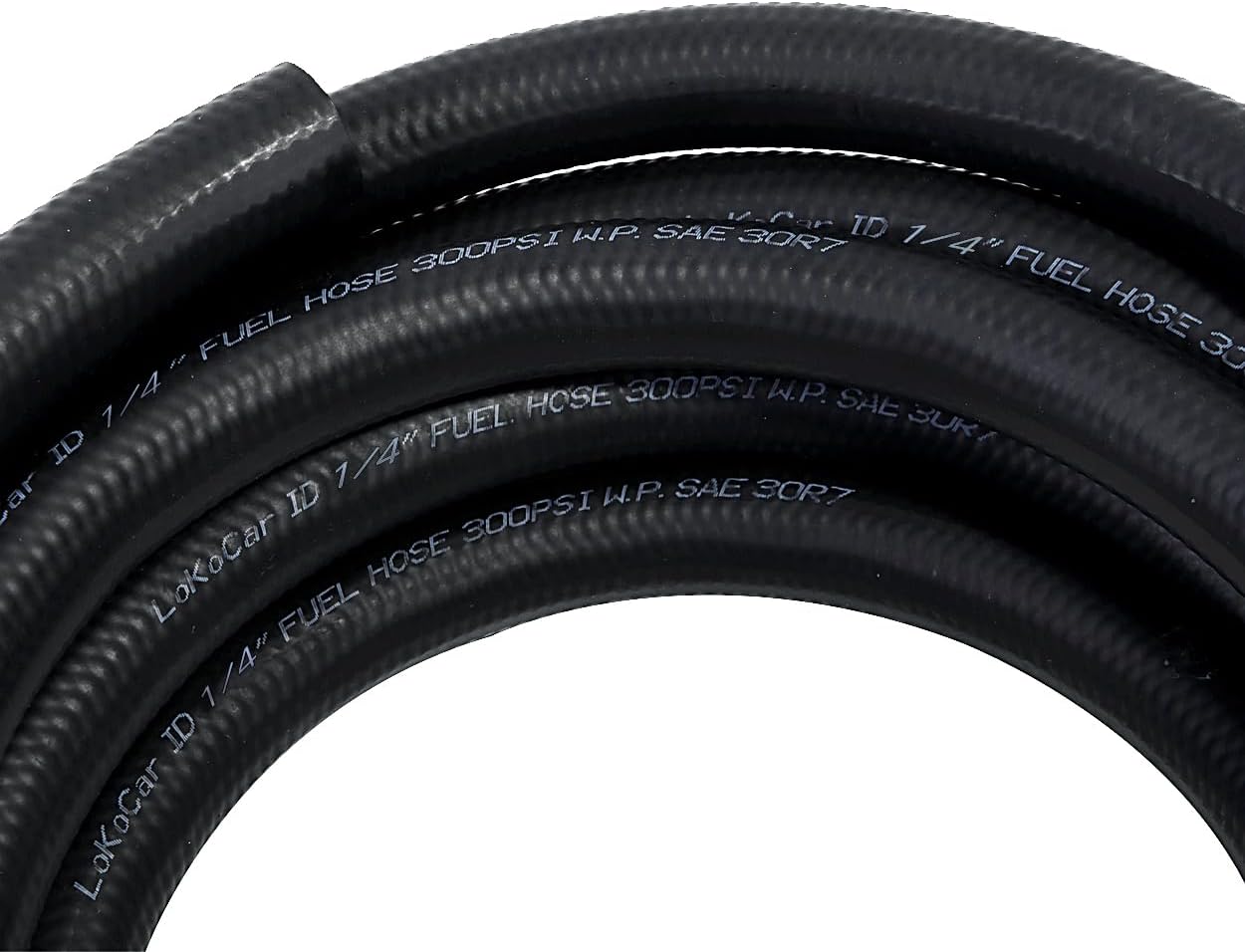 Manguera combustible goma Push Lock 1/4" 25 pies 300PSI