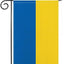 Banderas Ucrania doble cara 12x18pulg decorativas patio