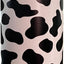 Botella agua niños popote acero inox 20oz estampado vaca