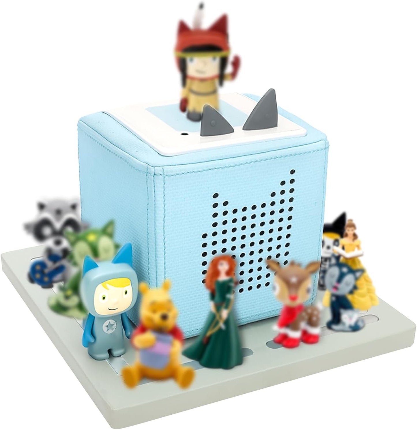 Estante magnético para Toniebox 10-30 personajes gris