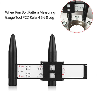Herramienta PCD rueda coche 4 5 6 8 lug