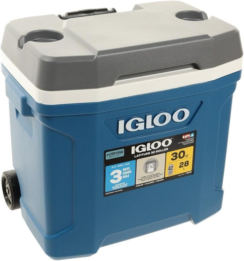 Rodillo Latitude 30 Azul Índigo Blanco Meteorito Negro