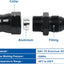 Adaptador compresión línea dura 5/16" 2 Uds
