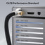 Cable Ethernet Cat8 50ft blindado 40gbps comp