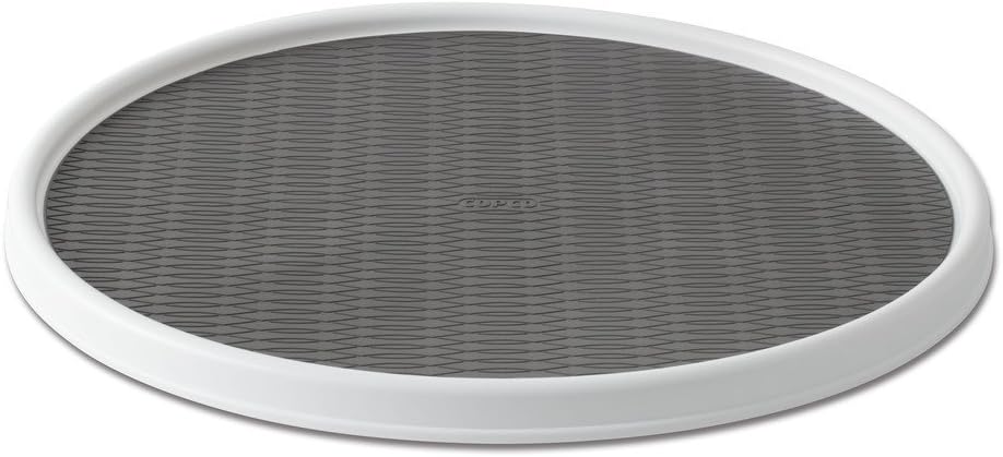 Gabinete despensa antiderrap Lazy Susan 18" blanco/gris