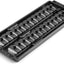 Set organiz. dados 2 rieles 1/4" gris 26 herramientas