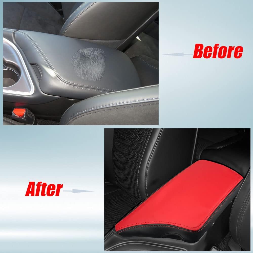 Protector reposabrazos cuero Dodge Challenger 15-24