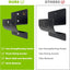 Colgador pared garaje resistente silla plegable