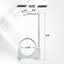 Abrazadera escape con colgador 2.75" 2 Uds