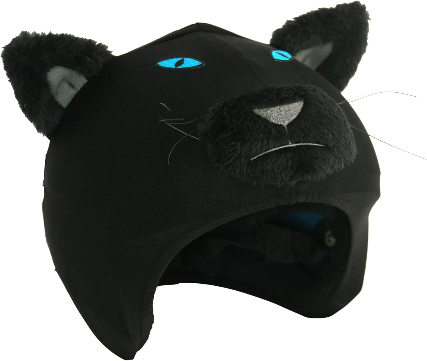Casco bicicleta Black Panther con cubierta
