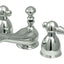 Grifo lavabo mini con manija palanca metal cromo