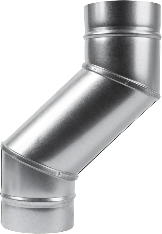 Conducto redondo 4pulg compensado para HVAC con adaptador