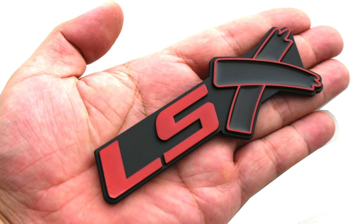 2 Emblemas 3D LSX para guardabarros Chevy Camaro