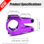 Manillar MTB 31.8mm 35mm para Bicicletas