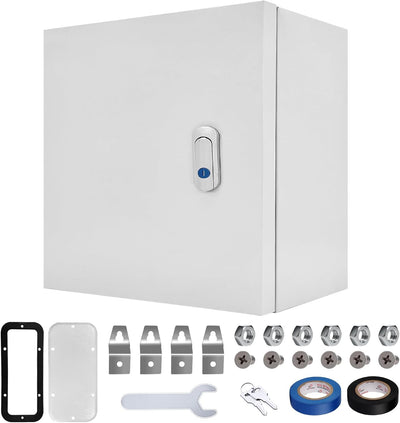 Caja eléctrica NEMA 4X acero 16x16x8pulg impermeable