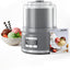 Máquina helado mesa 2.1qt motor potente aluminio rápido