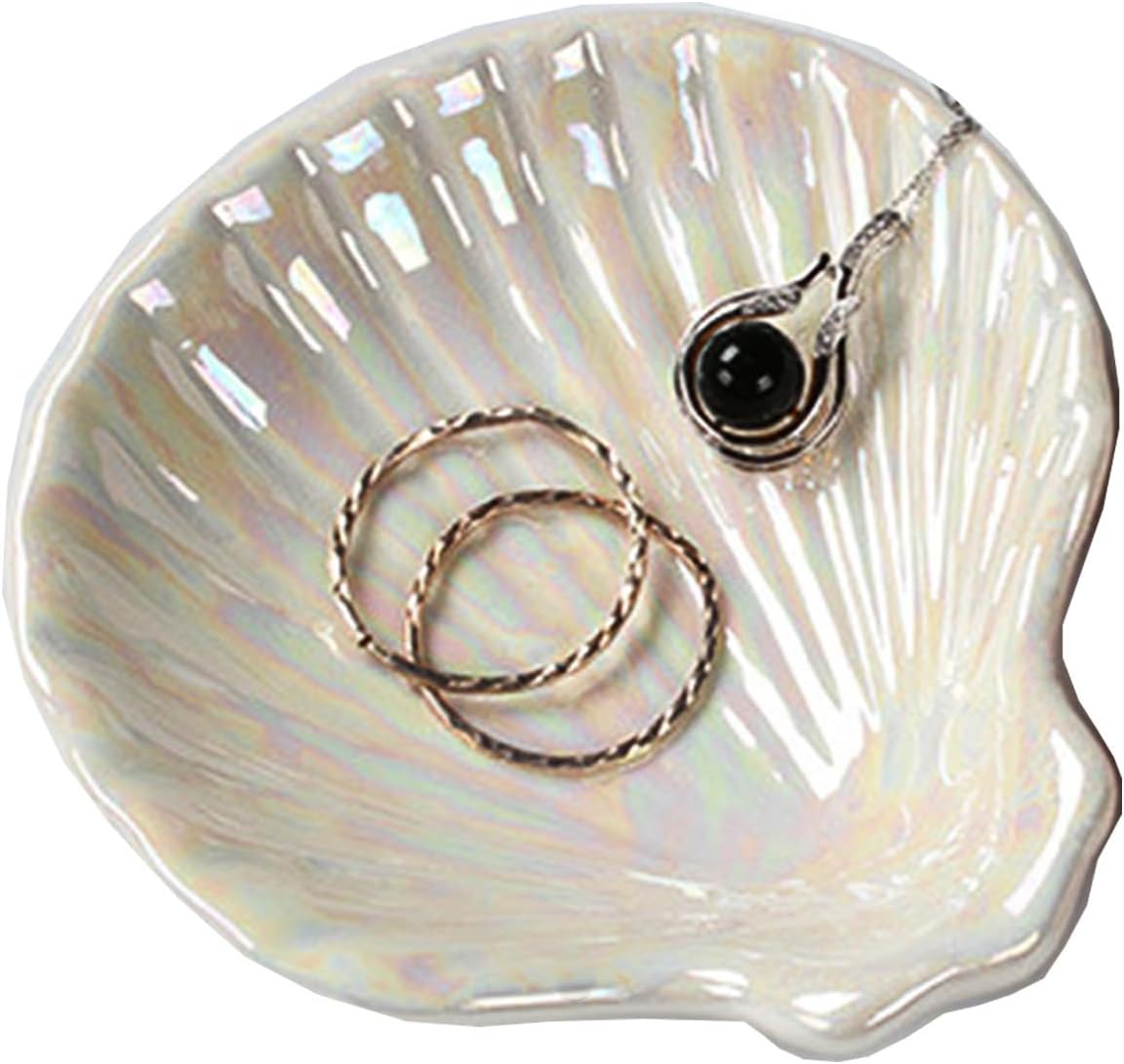 Bandeja joyería cerámica para anillos y aretes 3.9"