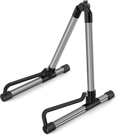 Soporte guitarra ajustable viaje metal clásico gris