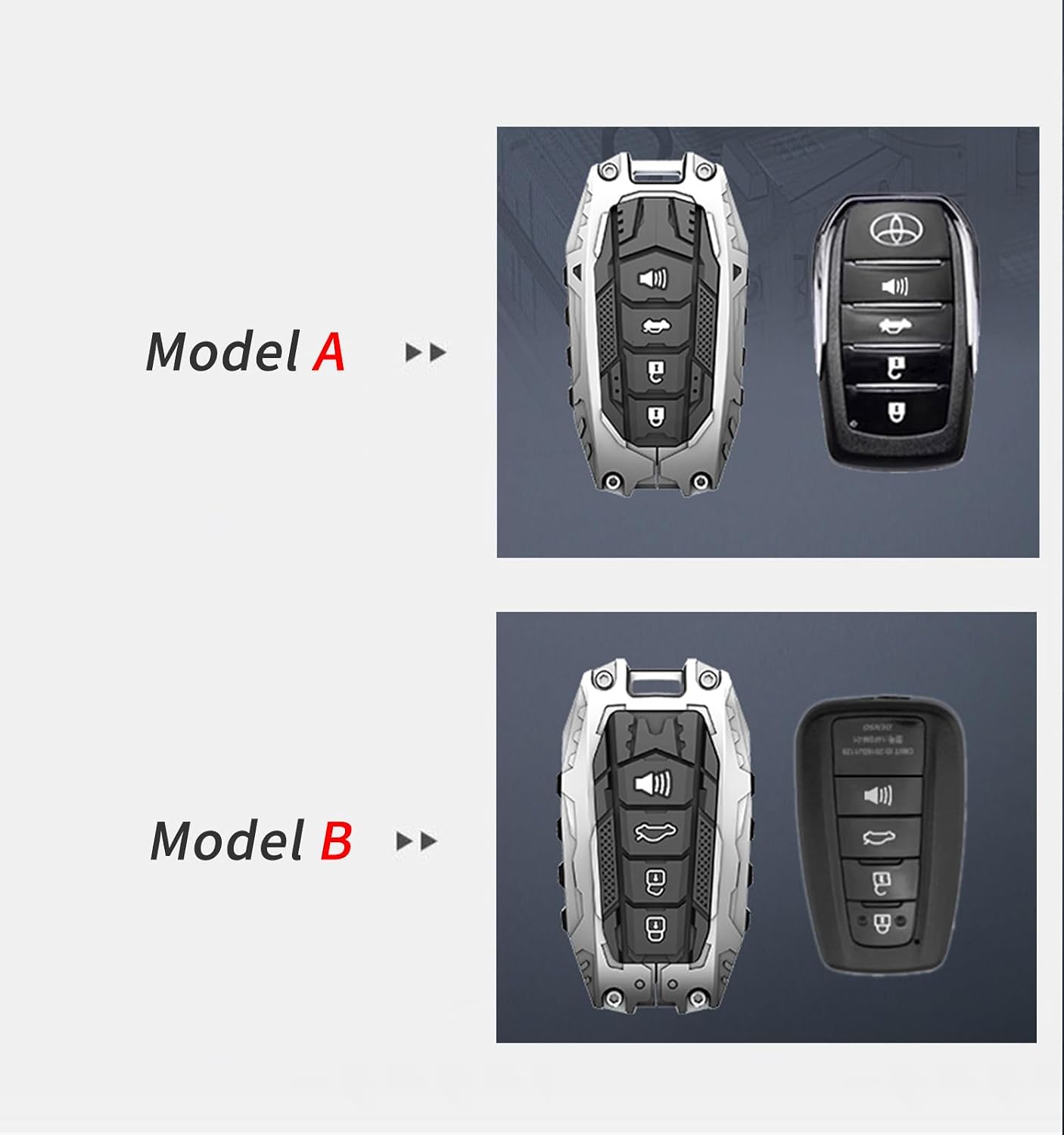 Funda llavero Toyota 2018-24 Venza RAV4 Prime