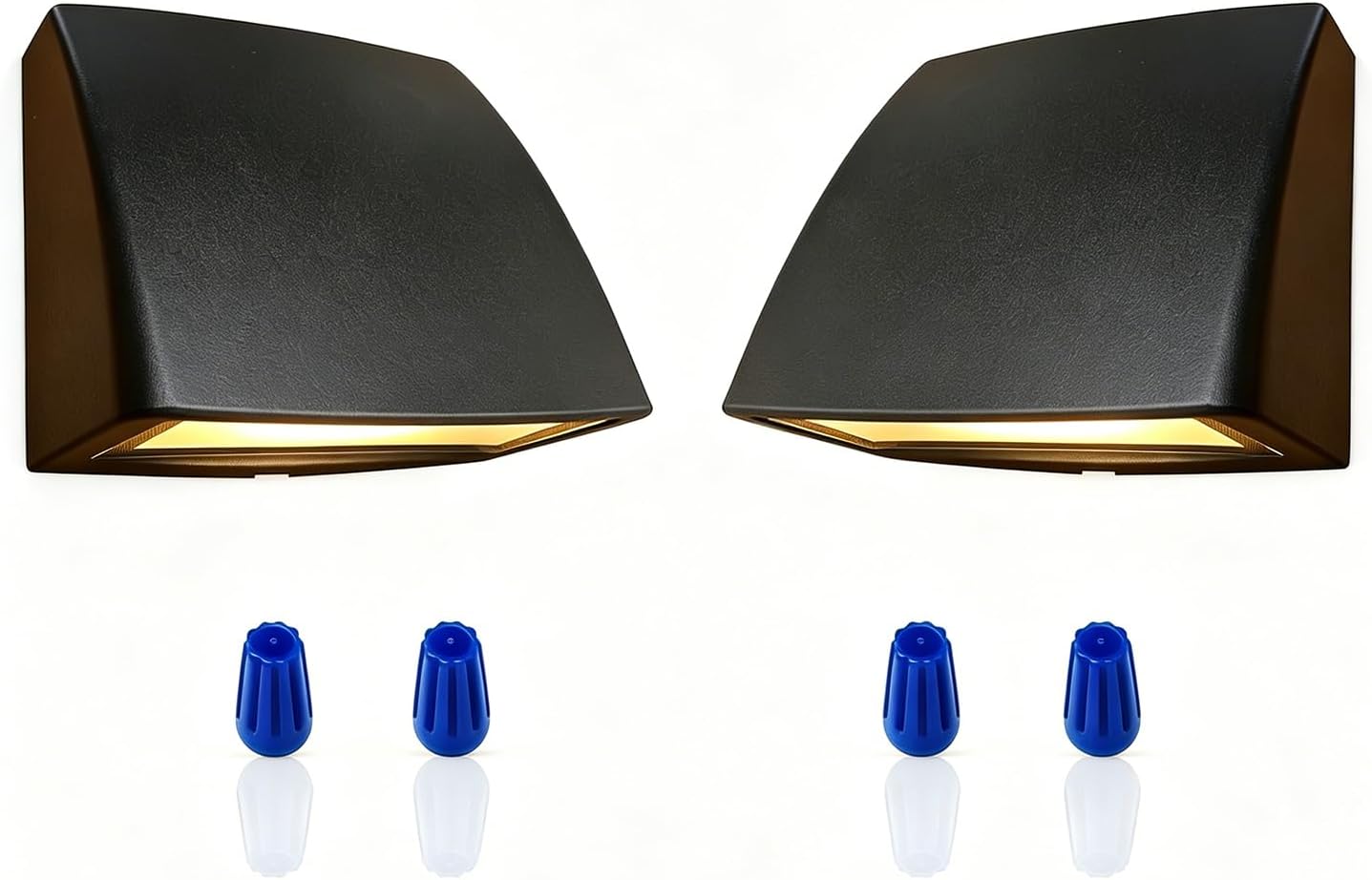Luces bajo voltaje impermeables patio 12-24v 2 pzas