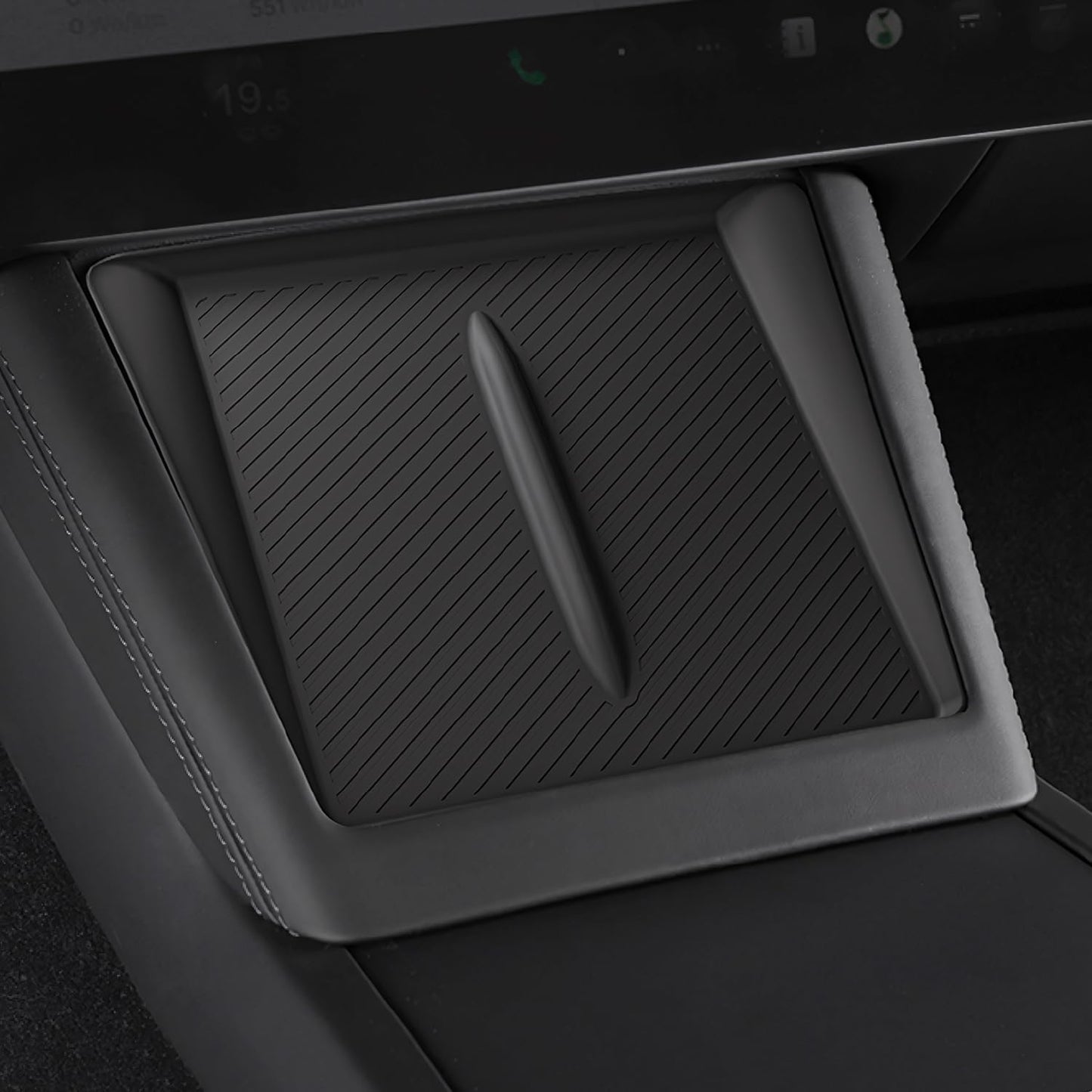 Alfombrilla carga inalámbrica Tesla Modelo 3 2024-2025