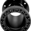 Espaciador volante aluminio 3" kit adaptador rueda negro