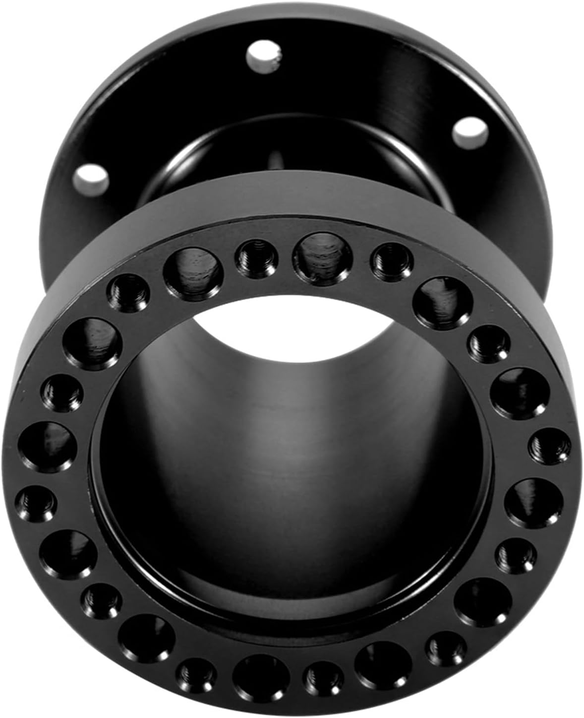 Espaciador volante aluminio 3" kit adaptador rueda negro