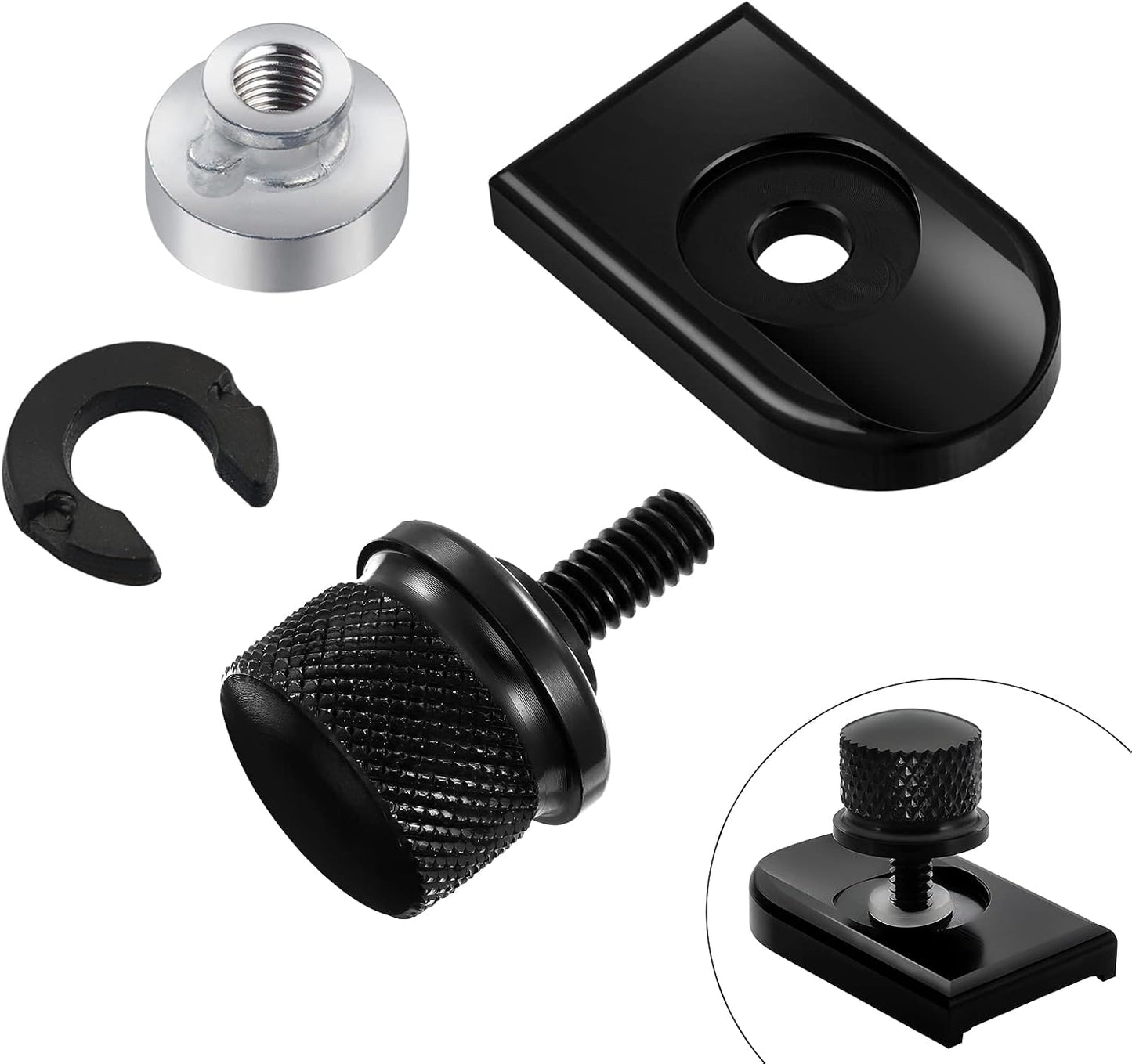 Kit tapas asiento trasero comp Harley Road King 97-25