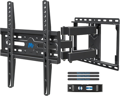 Soporte TV pared 32-65pulg giro inclinación brazos duales