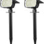 Focos solares IP65 impermeables 46LED patio jardín