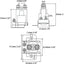 Solenoide arranque 4 terminales 14v para carrito golf Ezgo Txt