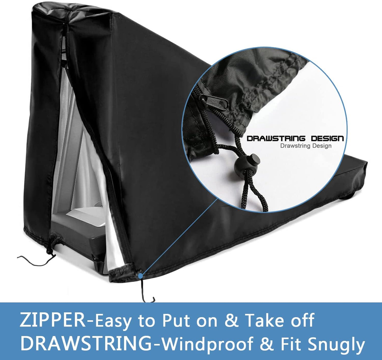Cubierta treadmill impermeable con cordón