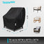 2 Fundas silla patio extra grande impermeable resistente