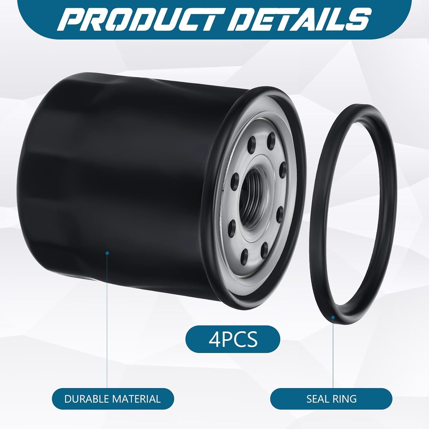 4 Filtros Aceite Transm. Comp. Hydro-gear 52114