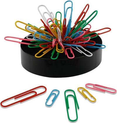 Soporte magnético para clips papel varios tamaños 160 pzas