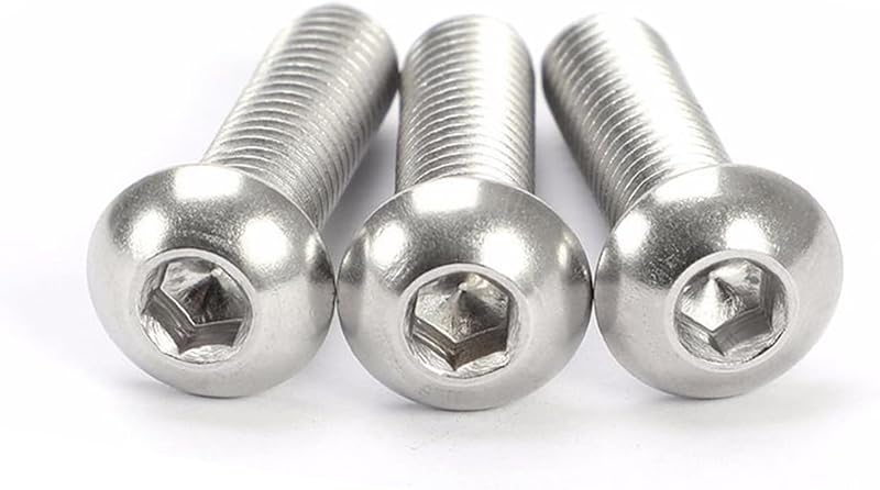 Tornillos hex 3/8-16 x 3-1/2 acero inox 304 set 6