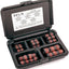 Insertos roscados acero carbono UNF 10-32 1/4-28 46 pzas