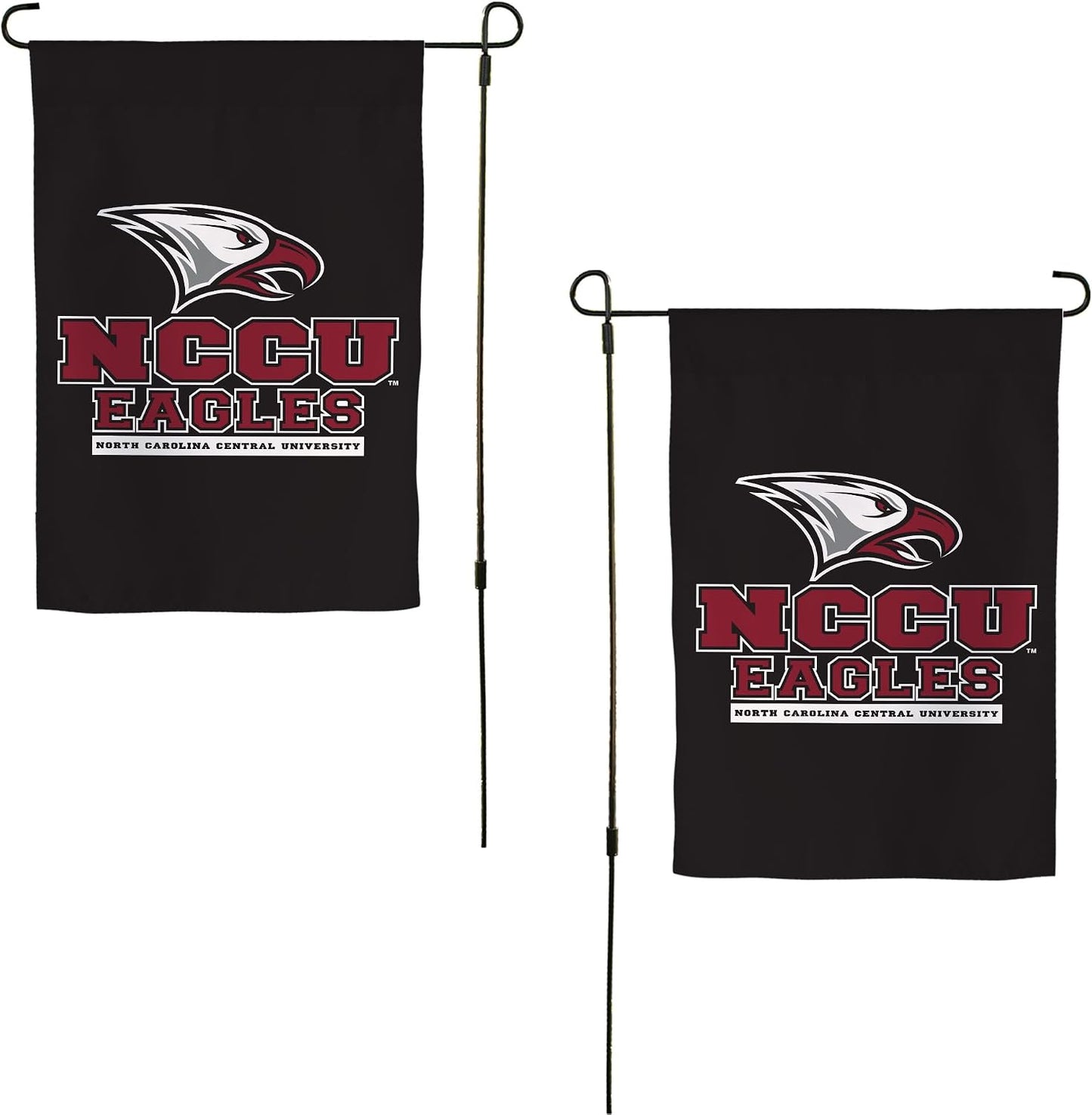 Bandera jardín NCCU Eagles 100% poliéster