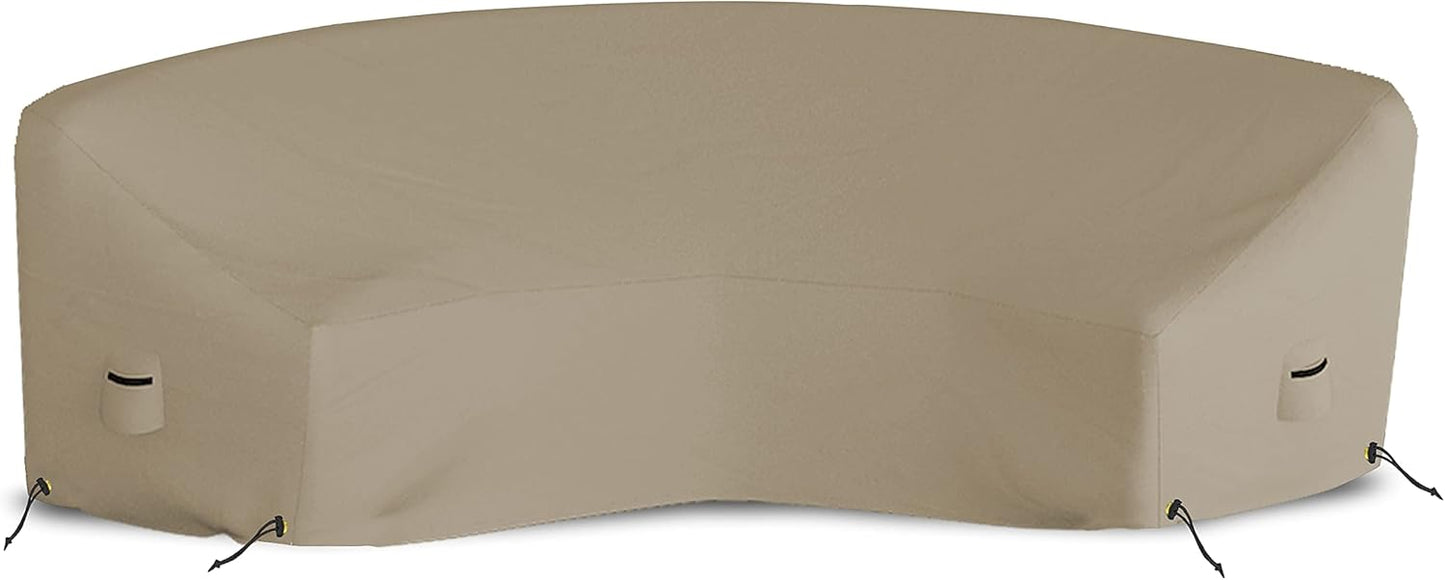 Funda sofá exterior poliéster PVC 12oz a prueba de