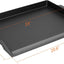 Plancha hierro fundido parrilla gas 23x16pulg antiadherente