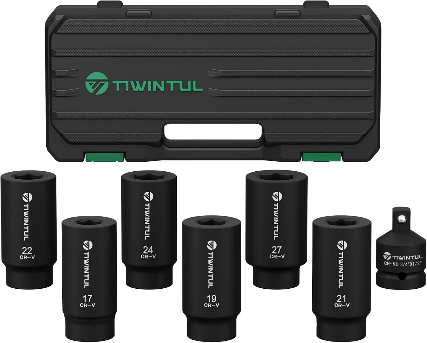 Set 7 Pzas Llaves 1/2pulg 17-27mm