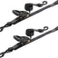 Correas amarre 1.5pulg hebilla motocicleta 3333lb resistencia