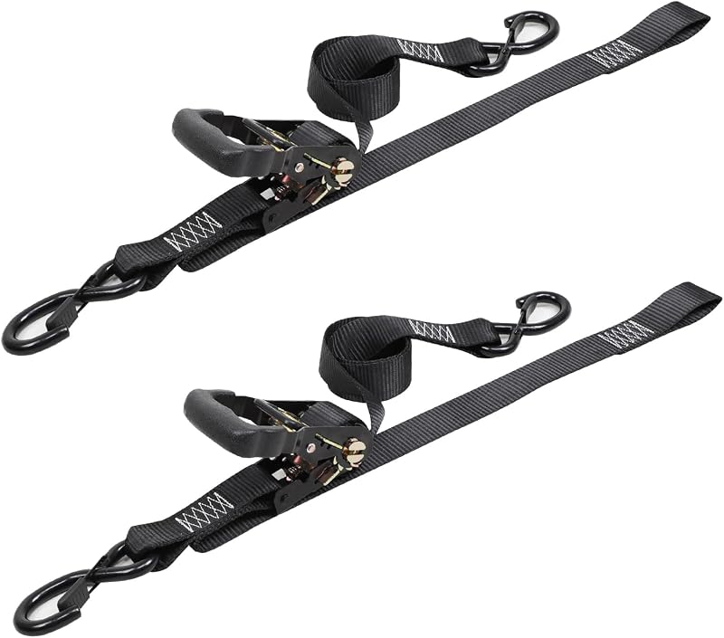 Correas amarre 1.5pulg hebilla motocicleta 3333lb resistencia