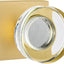 4 Pomas Puerta Ficticios Cristal Dorado Interior Pasillo