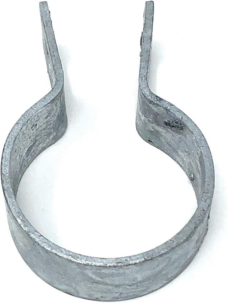 10 Bandas Soporte con Pernos 1-5/8pulg para Valla Cadena Puerta